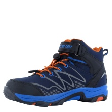 Hi-Tec Wanderschuhe Blackout Mid WP (wasserdicht) navyblau/hellblau Kinder